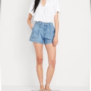 Old Navy Blue Denim Elastic Waist Jeans